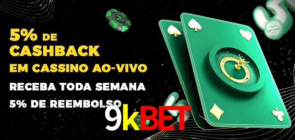 Promoções do cassino ao Vivo 9kbet